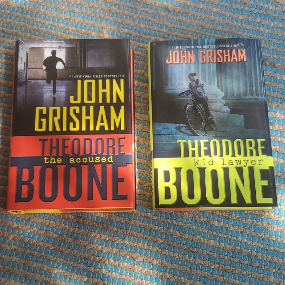 John Grisham Theodore Boone 2 Books